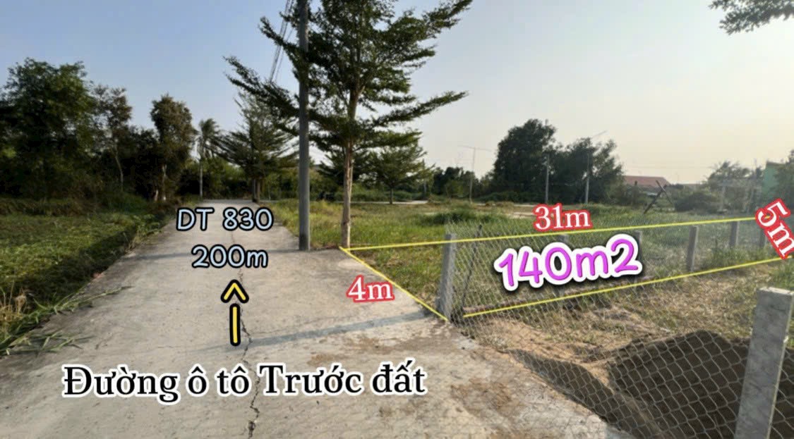 LÔ ĐẤT THỔ CƯ-CẦN ĐƯỚC LONG AN